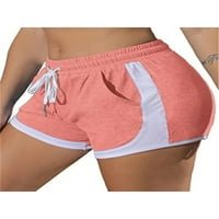 ; Ženske kratke vruće hlače za plažu s joga spojem, široke ljetne kratke hlače, ženske široke mini hlače za trčanje,