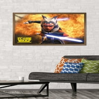 Ratovi zvijezda: Ratovi klonova - zidni poster Ahsoka Tano, 22.375 34