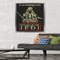 Zidni poster Ratovi zvijezda: Povratak Jedija - čekanje je gotovo, uokvireno 22.375 34