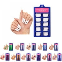 Lažni nokti 9 dugi lažni nokti s potpunim pokrivanjem 5 lažni nokti pribor za žene i djevojke