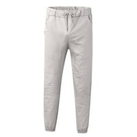Muške Ležerne hlače muške hlače-kombinezoni Ležerne sportske hlače hlače s džepovima s patentnim zatvaračem