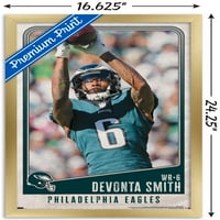 Zidni plakat Philadelphia Eagles-Devonta Smith, uokviren 14,725 22,375