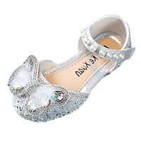Sandale za djevojčice od 991 inča modne proljetne ljetne sandale za djevojčice plesne cipele za izvedbu mrežasti
