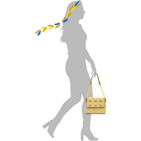 Ženske torbice s klinovima, radne torbe za glasnike i torbe Na ramenu u žutoj boji