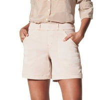 Jtckarpu kratke hlače u teretani kratke hlače žene elastične lagane s džepovima