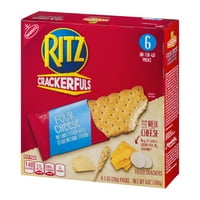 Nabisco Ritz Crackerfuls četiri krekera napunjena sirom, oz., Broj