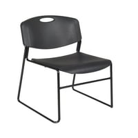 Kvadratni pokretni stol za učionicu podesiv po visini od 36 - siva, stolice od 36 - Crna
