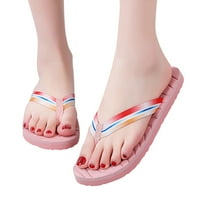 Žensko ljeto ne klizanje kuće kupaonica na ravna plaža otvoreni nožni prst prozračne sandale za letenje cipele