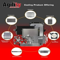 Agility Auto dijelovi radijator za Volkswagen specifične modele