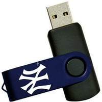 Rotacijski USB-4GB, usb, tamnoplavi i crni pogon za pohranu
