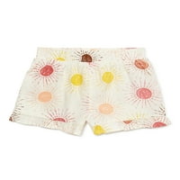 Ganimals Baby and Toddler Girl Ruffle Hem Shorts, veličine 12m-5T