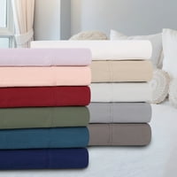 Nadograđeni set posteljine od modernog jorgovana od pamuka i perkala od 4 komada s dubokim džepom veličine mumbo-mumbo