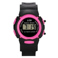 LZOBXE Dječji satovi Djevojke Analogni digitalni sport LED Electronic Wrist Watch Novi nakit za čišćenje