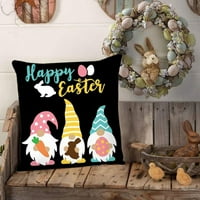 Uskršnje jastučnice BBC uskršnje jastučnice s uzorcima lova na zečiće i jaja dekor Uskršnji ukrasi za dom jastučnice