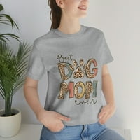 Najbolji poklon za mamu psa za njezinu majicu od dresa s kratkim rukavima