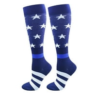 Koaiezne američke zastave čarape za muškarce i pruge Patriotske čarape Novitete čarape za muškarce žene