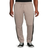 Russell muški i big muški aktivni colorblock tehnološki flece jogger hlače, veličine do 5xl