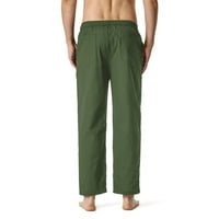 Casual hlače za muškarce-casual hlače u zelenoj boji vojske, veličina