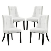 Vinilni set Blagovaonskih stolica u bijeloj boji