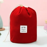 Flanel cilindar na žici praktična kozmetička torba putna torba za pohranu kozmetike velika putna torba za pohranu