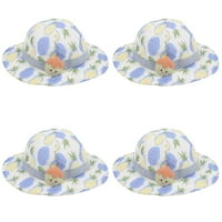 Ljetni šešir za sunčanje za djevojčice, vanjski šešir za plažu s UV zaštitom, preslatki Šeširi za djecu