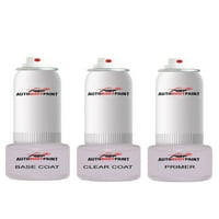 Dodirnite basecoat plus clearcoat plus primer za prskanje kompleta kompatibilan s galaxy srebrnim metalnim ls