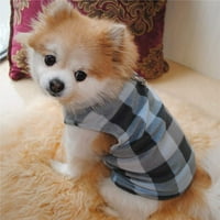 Džemper za pse mekani prsluk od flisa s prstenom za povodac pulover jakna zimska odjeća za kućne ljubimce za štence