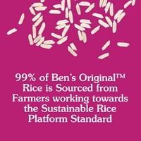 Izvorna aromatizirana riža dugog zrna i divlja riža, pakirana riža, pakiranje od unče