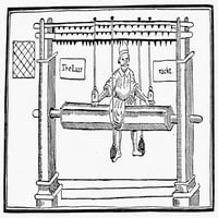 Kazna: stalak, 1641. lhe lažljivac na stalak. Woodcut, engleski, 1641. Pritisak plakata