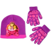 Nickelodeon Djevojčice Dora i prijateljice Zimske šešire i rukavice, u dobi od 4-7