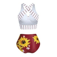 Pxiakgy Tankini kupaći kostimi za žene žene kupaći kostim za kupaći kostim s kupaćim kostim kostim kostim kostim
