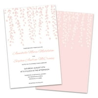 Personalizirane pozivnice za vjenčanje od vrbe